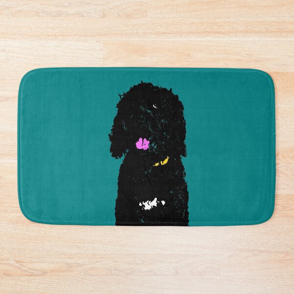 Item preview, Portuguese Water Dog Design in teal - Pet Pop Art - Animal Pop Art, Bespoke Options designed and sold by StudioFlea.