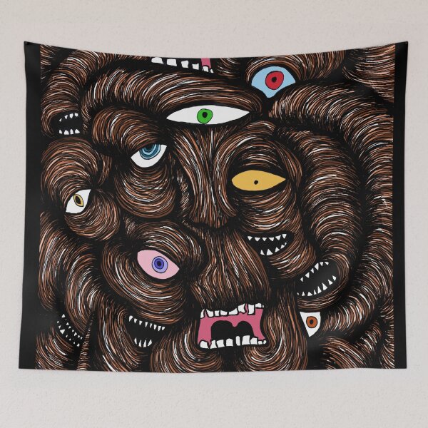 Item preview, The Dunwich Horror Doodle designed and sold by JezFez.