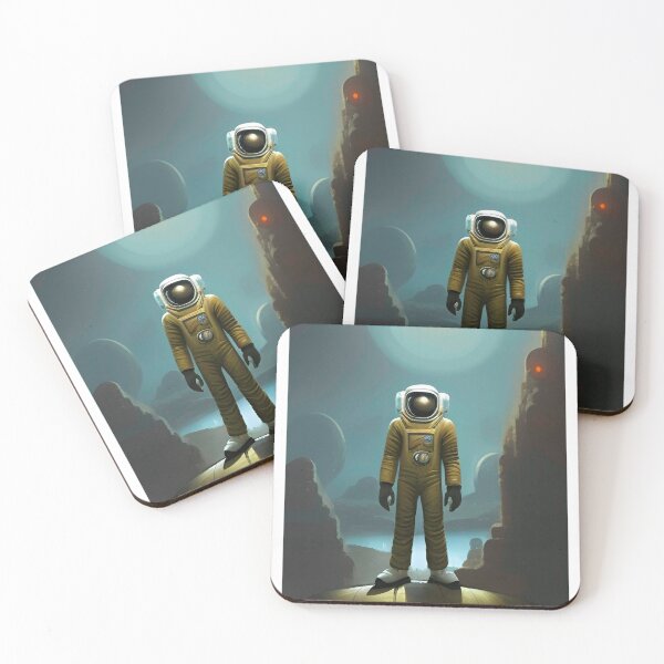 Item preview, Astronaut on Unknown Planet designed and sold by DiverAstronaut.