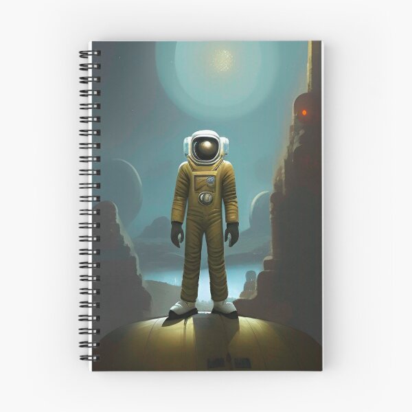 Item preview, Astronaut on Unknown Planet designed and sold by DiverAstronaut.