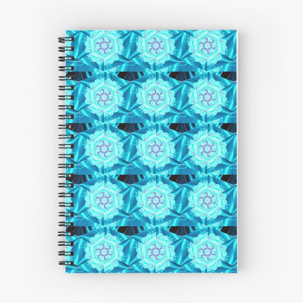 Item preview, Teal Pinwheel | Funky Pinwheel Pattern | Classy Aqua Fractals designed and sold by JillyJ05.