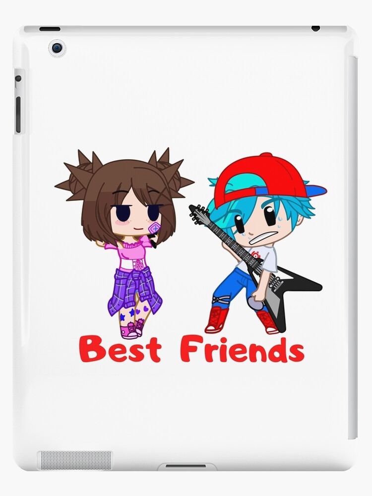 The joy of being Gacha friends. Oc friends Gacha life - Gacha Club Dolls  iPad Case & Skin by gachanime