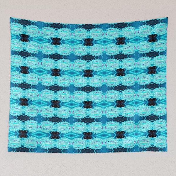 Item preview, Swirling Teal and Aqua Pattern | Fractals on Repeat designed and sold by JillyJ05.