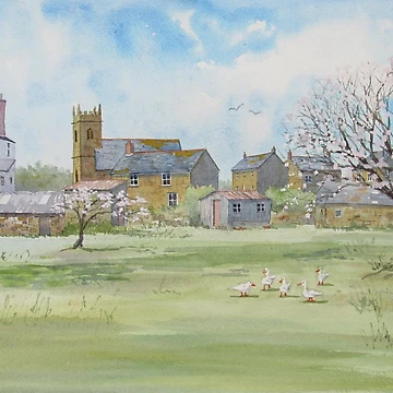 Artwork thumbnail, Spring In Morvah, Cornwall by timsmith