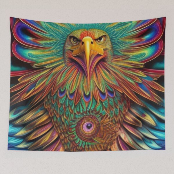 Item preview, Unique Eagle Art Created by AI designed and sold by tpixx.
