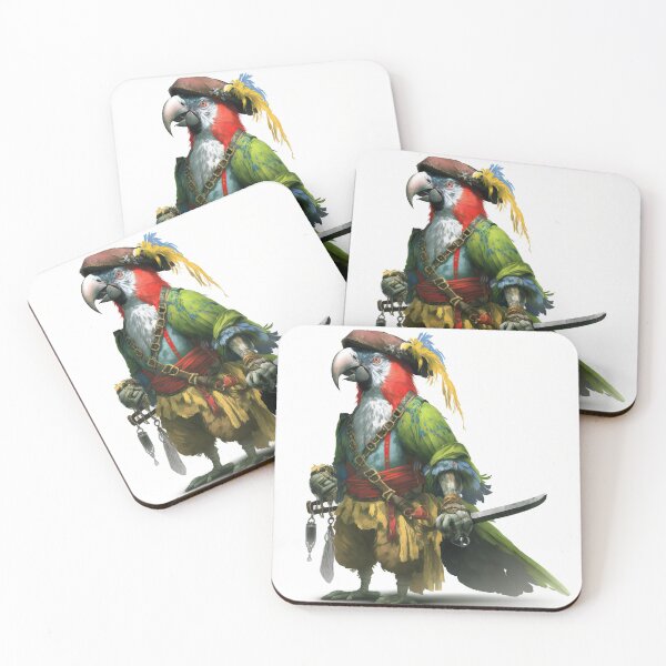 Item preview, African parrot pirate designed and sold by IA-Power.