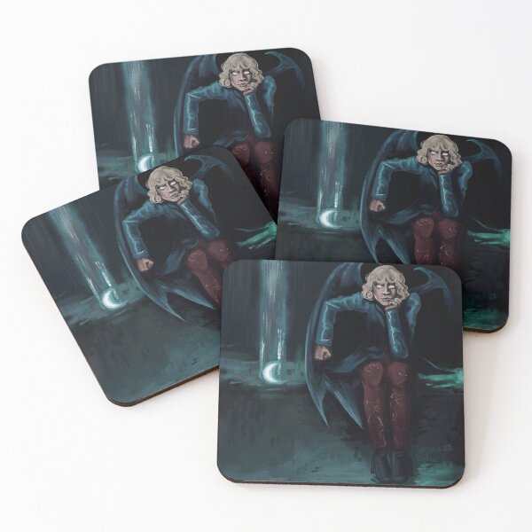 Item preview, lucifer - franz von stuck inspired designed and sold by tilbobagginsart.