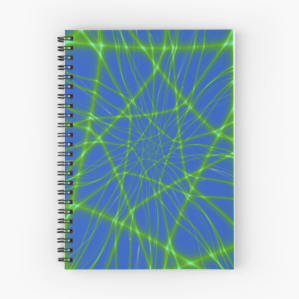 Item preview, Neon Green Web on Blue designed and sold by Objowl.