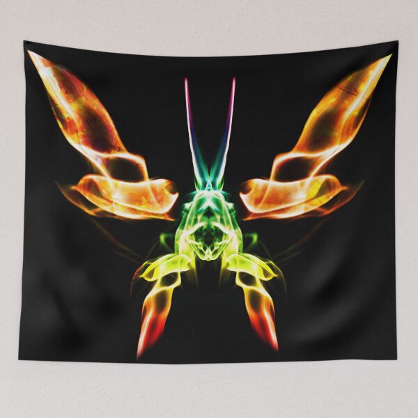 Item preview, Diseño abstracto de una polilla con arte de humo designed and sold by AvonPerception.