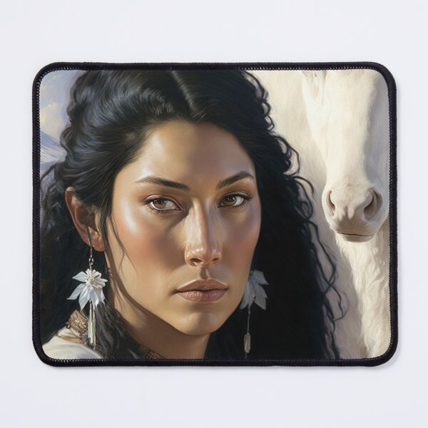 Item preview, White Buffalo Calf Woman designed and sold by el3v3n11art.