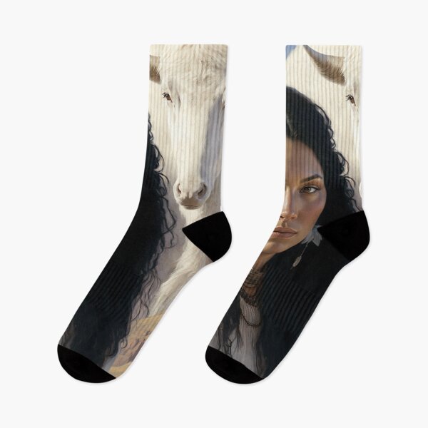Item preview, White Buffalo Calf Woman designed and sold by el3v3n11art.