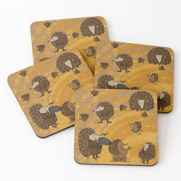 Item preview, Hedgehogs and Hoglets designed and sold by Bhargavi Mohan.