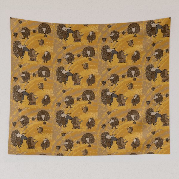 Item preview, Hedgehogs and Hoglets designed and sold by Bhargavi Mohan.