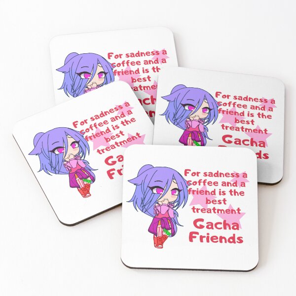 Artikelvorschau, Die beste Behandlung für Traurigkeit ist ein Kaffee mit einem Freund. Gacha Club - Freunde Gacha Club - Gacha Club Puppen - Gacha Girls entworfen und verkauft von gachanime.