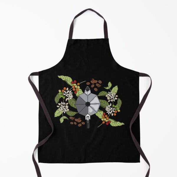Item preview, Coffee Lover Greenery and Coffee Beans - Classic Coffeemaker Plants and Coffee designed and sold by Craftypineapple.