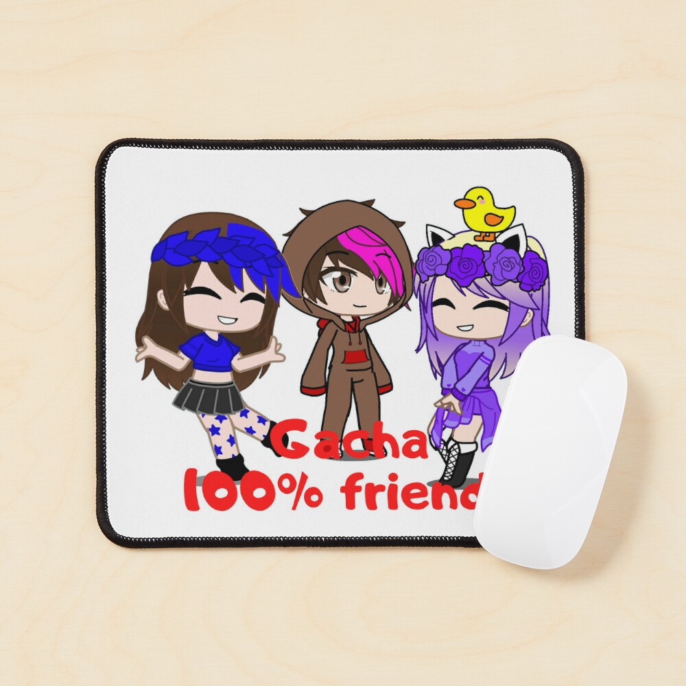 Pegatina con la obra «Mejores Amigas el trió perfecto. 100% Amigas Gacha  Club - Amigos Gacha Club - Muñecas de Gacha Club - Chicas Gacha» de  gachanime | Redbubble