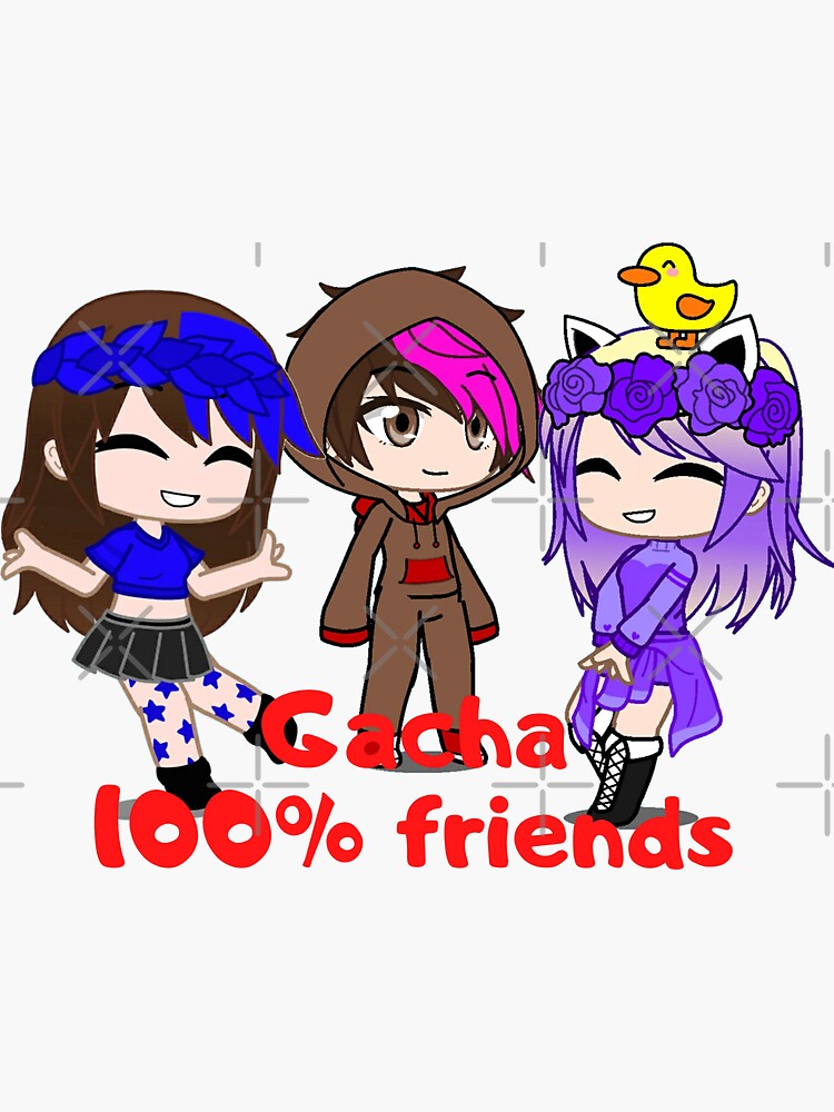 Sad Chibi Boy Gacha Club. Oc ideas kawaii friends Gacha life - Gacha Club  Dolls Sticker by gachanime