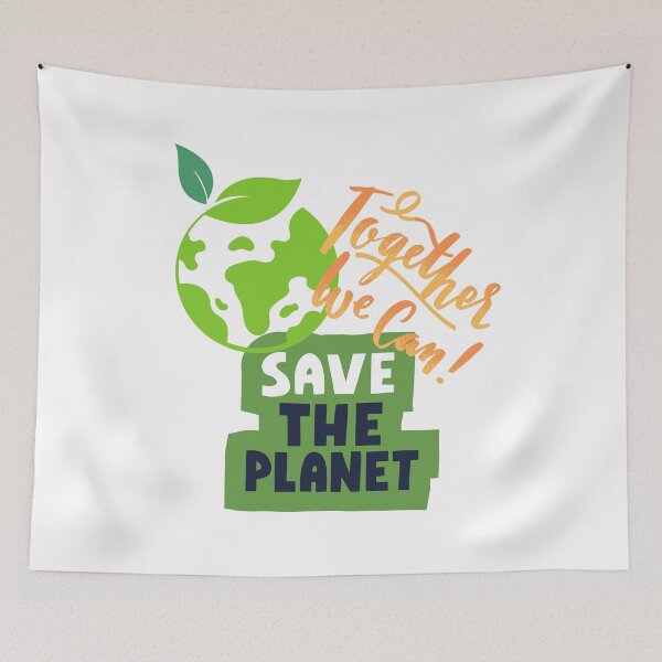 Item preview, SAVE THE PLANET - Together we can! designed and sold by RinaGArt.