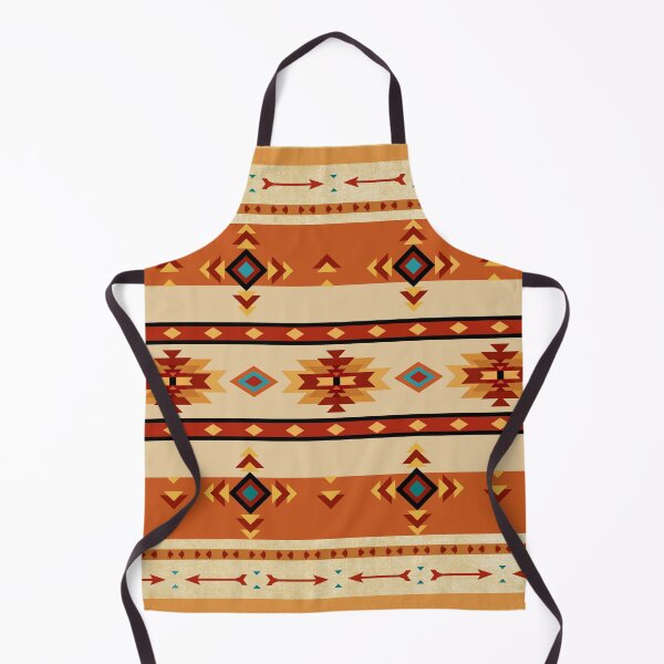 Item preview, Southwestern Tribal Pattern - Rusts, Browns and Blue designed and sold by handsoftime2020.