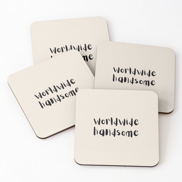 Item preview, BTS Funny Quotes - Worldwide Handsome designed and sold by TheMerchPeddler.