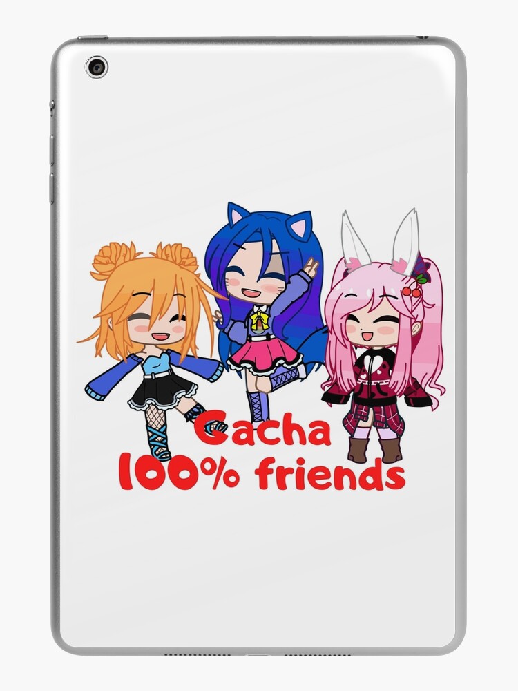 The joy of being Gacha friends. Oc friends Gacha life - Gacha Club Dolls |  iPad Case & Skin