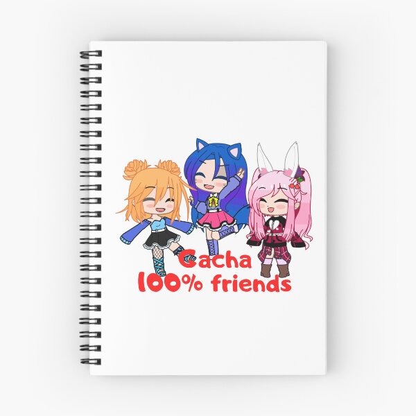 Artikelvorschau, Beste Freunde für immer. 100% Amigas Gacha Club - Amigos Gacha Club - Gacha Club Puppen - Gacha Girls entworfen und verkauft von gachanime.