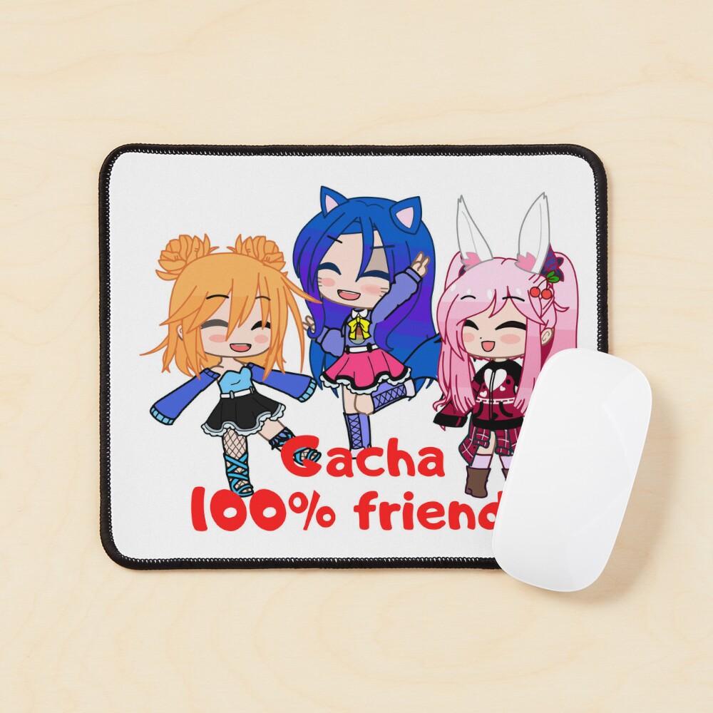 The joy of being Gacha friends. Oc friends Gacha life - Gacha Club Dolls  iPad Case & Skin by gachanime