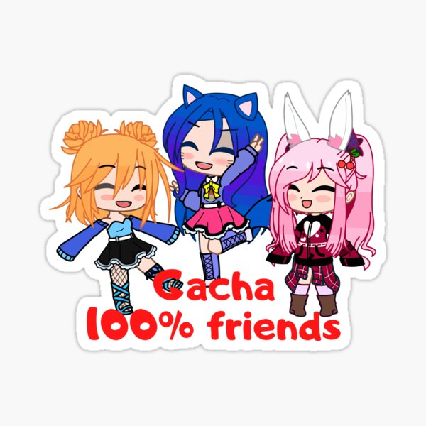 happy felíz gacha gachaclub gachalife sticker by @pamela_e