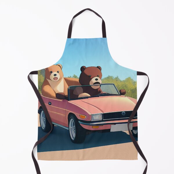 Item preview, 2 Bears Cruising in a Vintage Car designed and sold by BAYFAIRE.