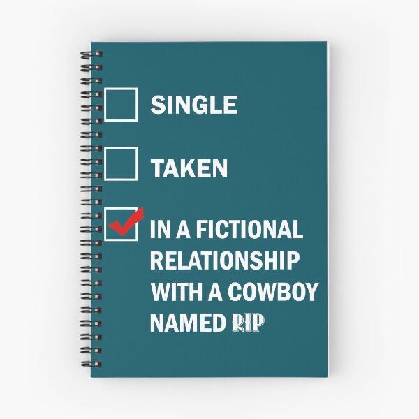 Item preview, In A Fictional Relationship With A Cowboy Named Rip, Yellowstone Lover designed and sold by ThriverDesign.