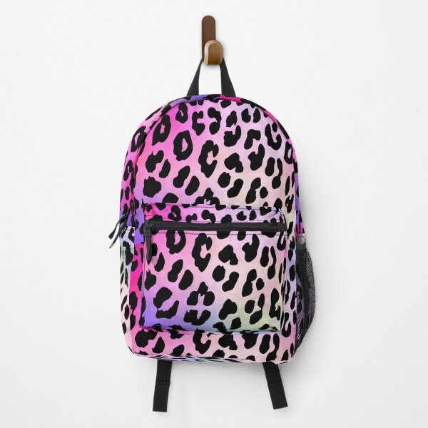 Item preview, Leopard Pattern Pink Purple Neon Color Leopard Photographic designed and sold by HalloweenGift.