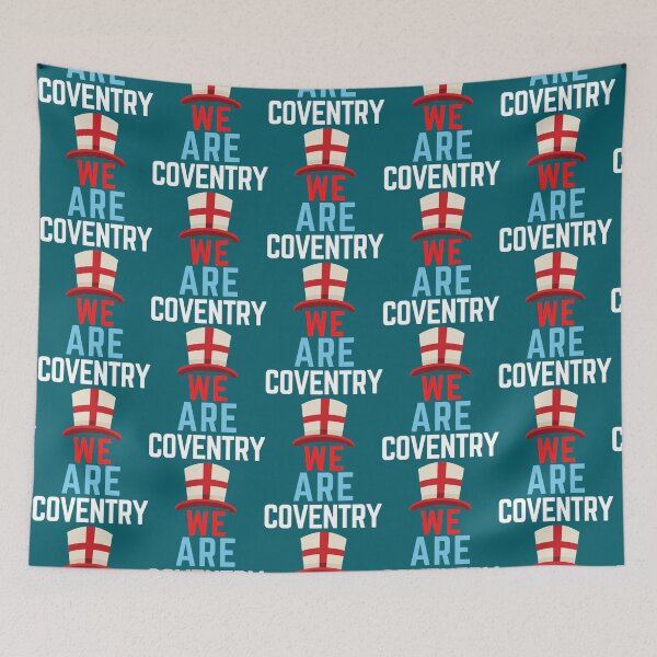 Item preview, We Are Coventry England Flag Sports   designed and sold by SerenaMorin.