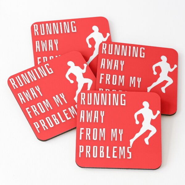 Item preview, Running Away From My Problems designed and sold by Runner's High.