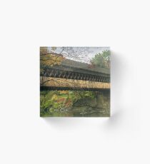 Middle Covered Bridge Acrylic Block