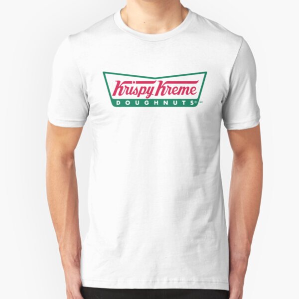 Krispy Kreme Logo Slim Fit T-Shirt