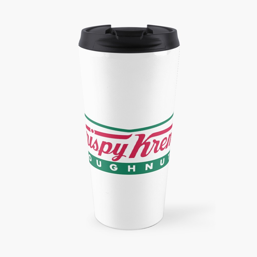 "Krispy Kreme Logo" Travel Mug by lukedusc | Redbubble