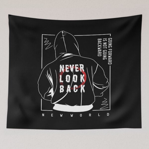 Item preview, Never look back designed and sold by pqrstshirts.