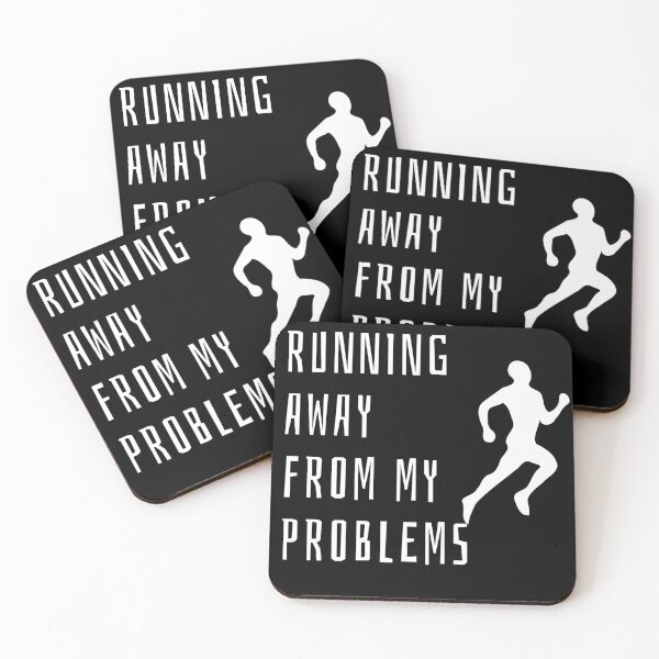 Item preview, Running Away From My Problems designed and sold by Runner's High.