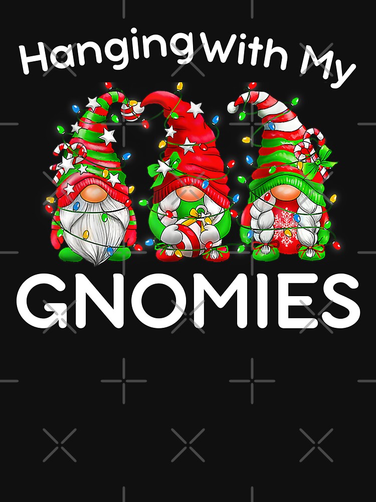 Best Hanging With My Gnomies Christmas Commemorative Ornaments - Funny Ugly  Christmas Sweater