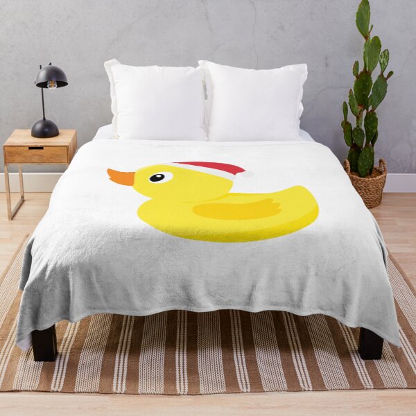 Item preview, Merry Duckmas | Cute Rubber Duck with Christmas Hat Sticker designed and sold by laouamra.