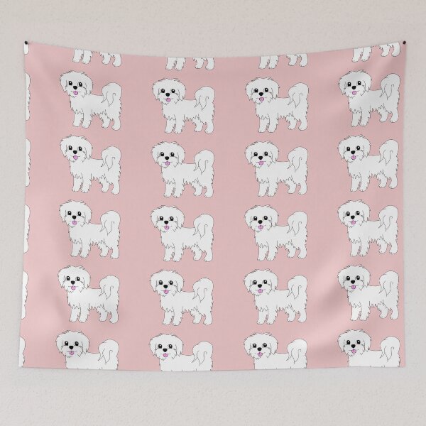 Item preview, Lily the Maltese designed and sold by TashApterDowd.