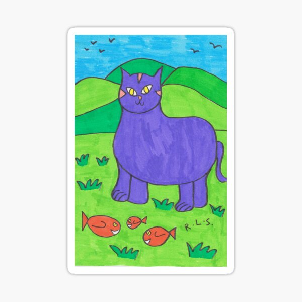 Mystic Cat Sticker