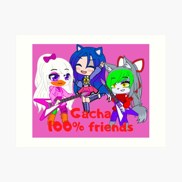 Chibi boy cheerful excited Gacha Club. Oc friends forever Gacha life -  Gacha Club Dolls | Poster