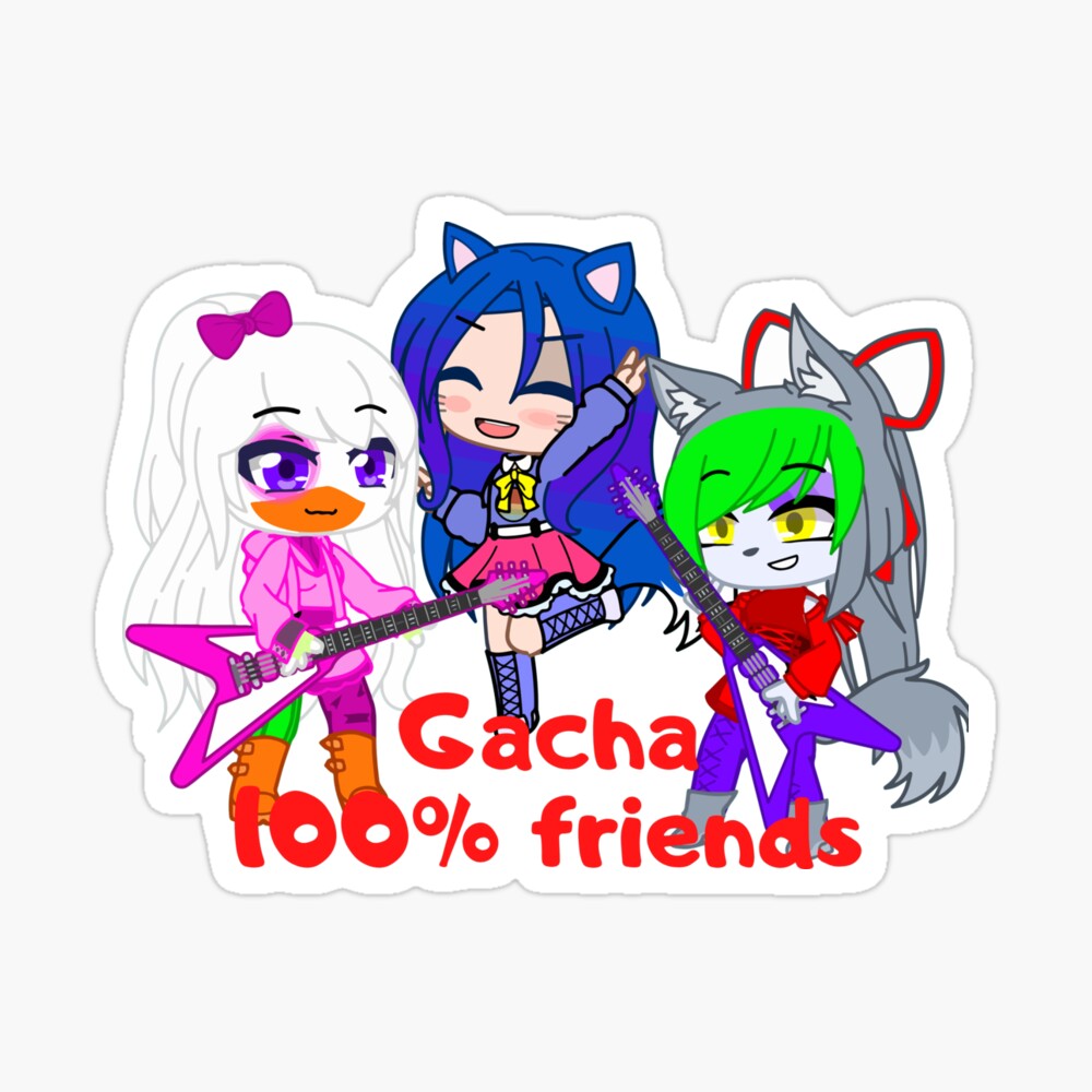 Rock best friends. 100% Amigas Gacha Club - Amigos Gacha Club - Gacha Club  Dolls - Gacha Girls