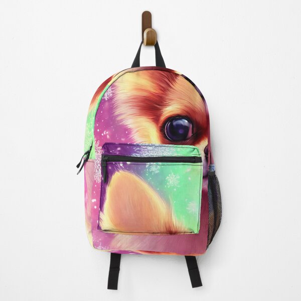 Item preview, product render poster vivid colors divine proportion Chihuahua, ice and snow, glowing fog intricate, elegant, highly detailed, digital painting, concept art, smooth, sharp focus, illustration designed and sold by DrawItOnce.