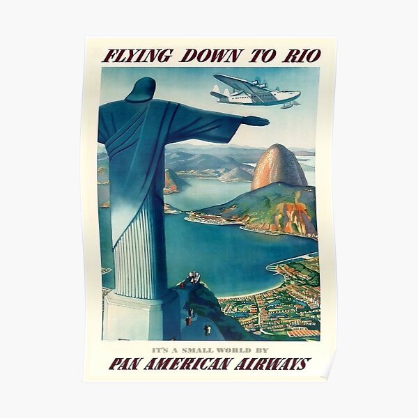 Africa by Plane Air Afrique Travel Tourism Vintage Poster Repro FREE S//H in USA
