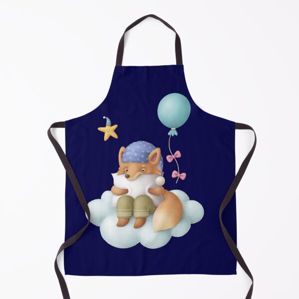 Item preview, Sleepy fox on the cloud designed and sold by KOTOdesign.
