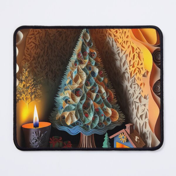 Item preview, Christmas Scene Paper Tree DESIGN 3 designed and sold by Juliascutecornr.