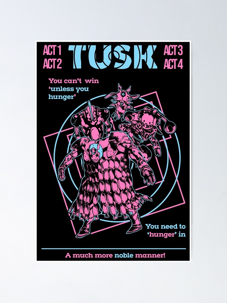 Tusk SBR Poster by Nostalgic-Bae