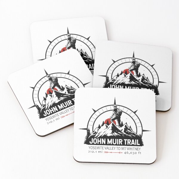 Item preview, John Muir Trail California Hiker Compass designed and sold by KrisSidDesigns.